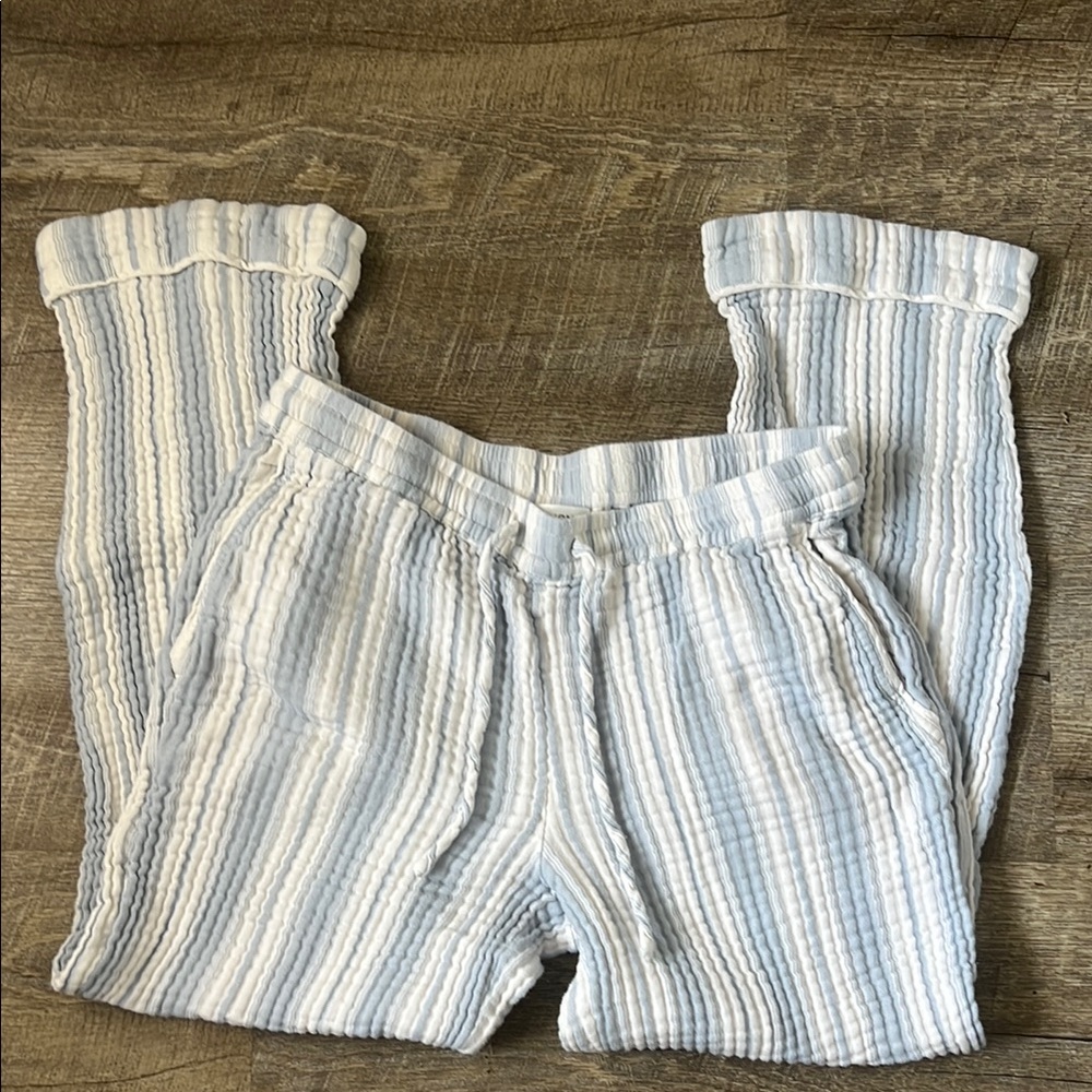 Haven Well Within Pin Stripe Casual Lounge Pants Size Small